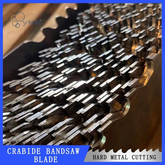 54mm*1.6*1/1.5 Carbide Insert/Band Saw Blade/Bandsaw Blades for High Temperature Alloy Steel